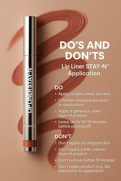 ELVARO Stay-Line™ Peel-Off Lip Liner Elvaro